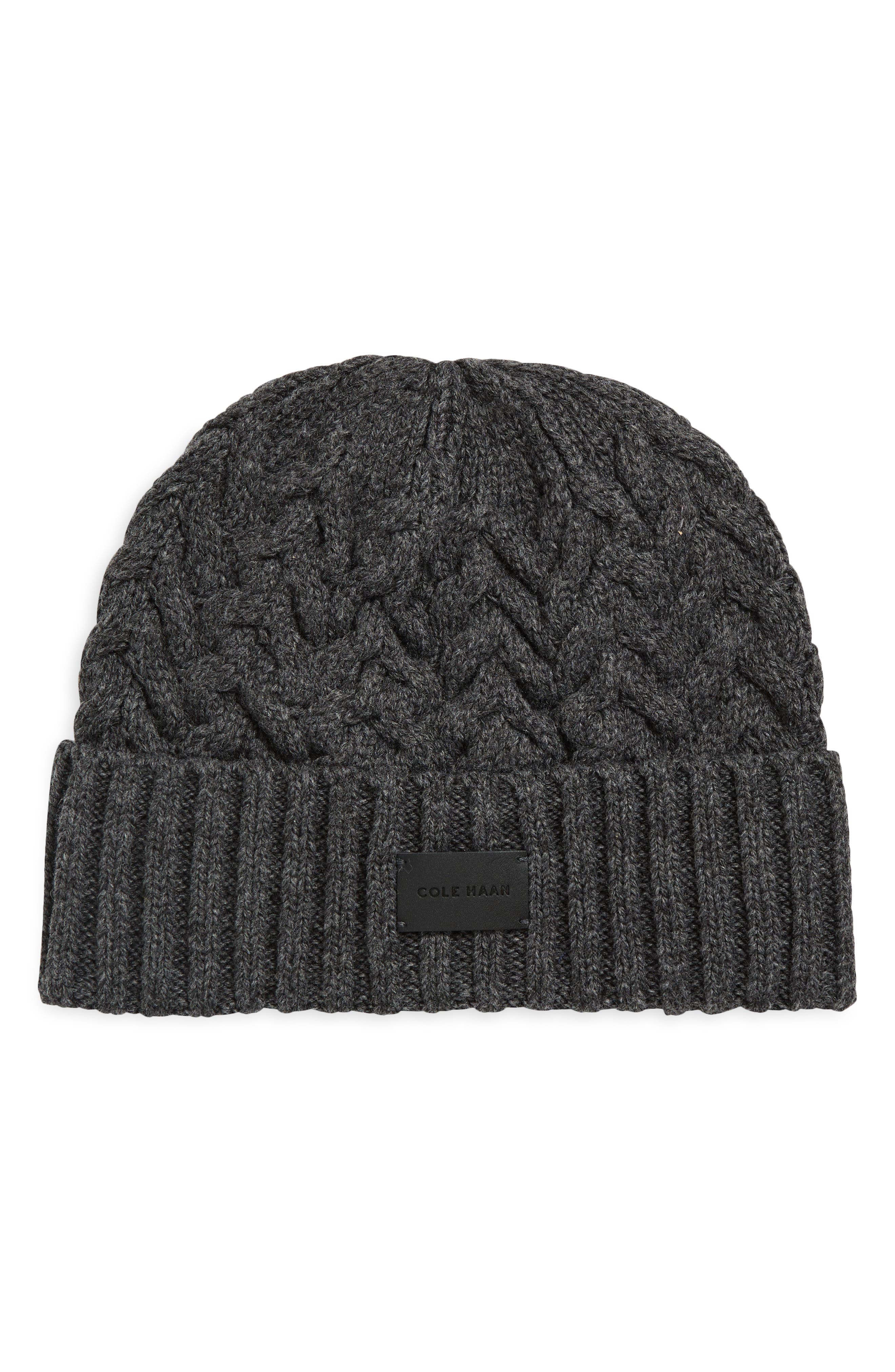 Cole Haan Chain Stitch Beanie