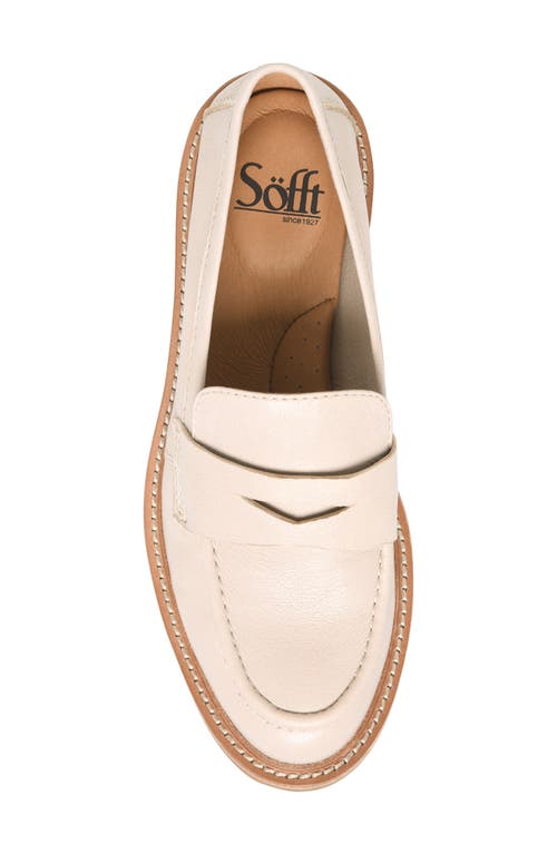 Söfft Mara Penny Loafer In Tapioca Grey