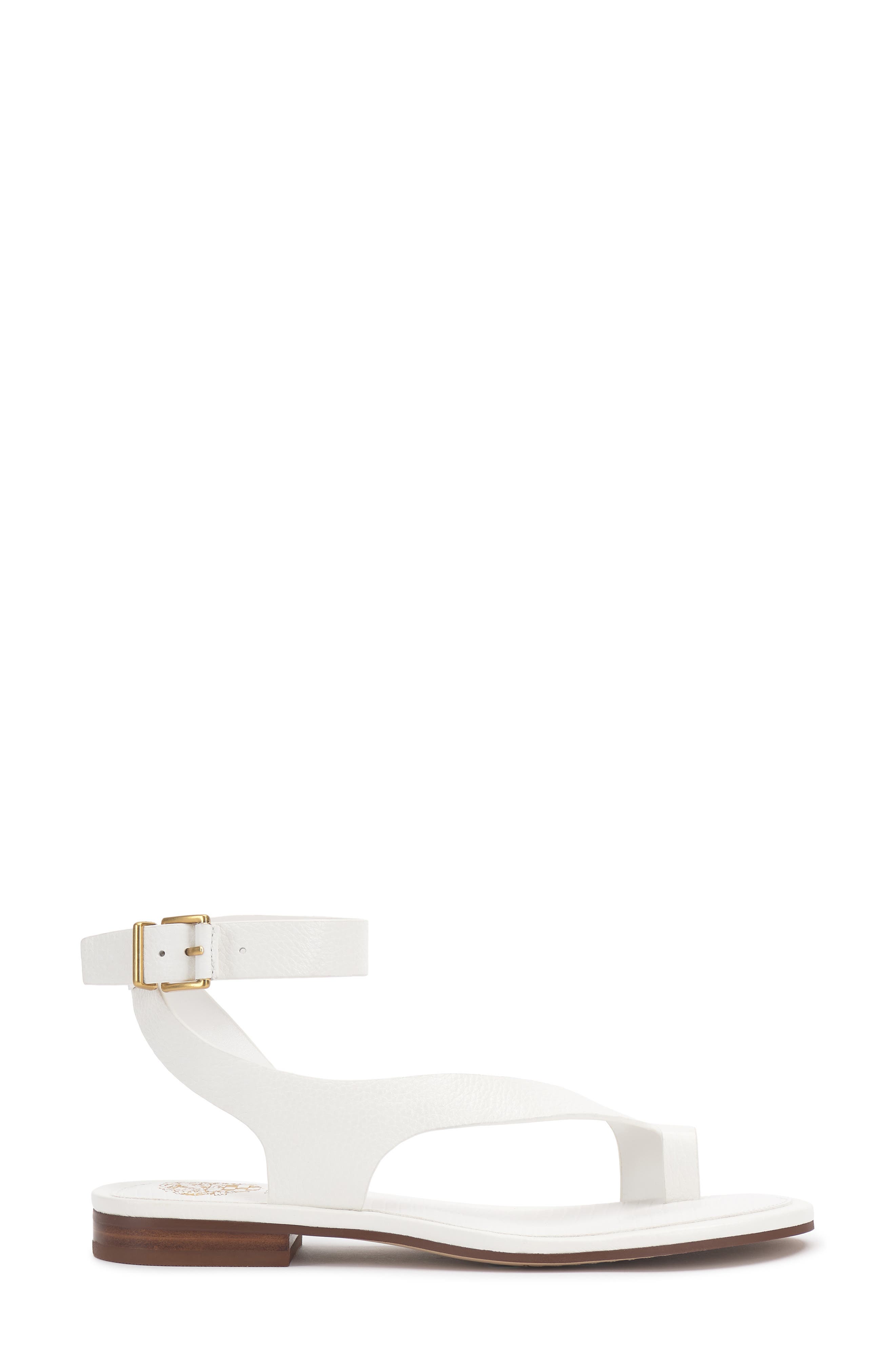 Vince Camuto Liba Ankle Strap Sandal, Alternate, color, Bianco