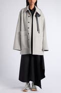 Bottega Veneta Wool & Cashmere Car Coat