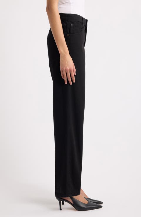 The Saturday High Waist Straight Leg Jeans