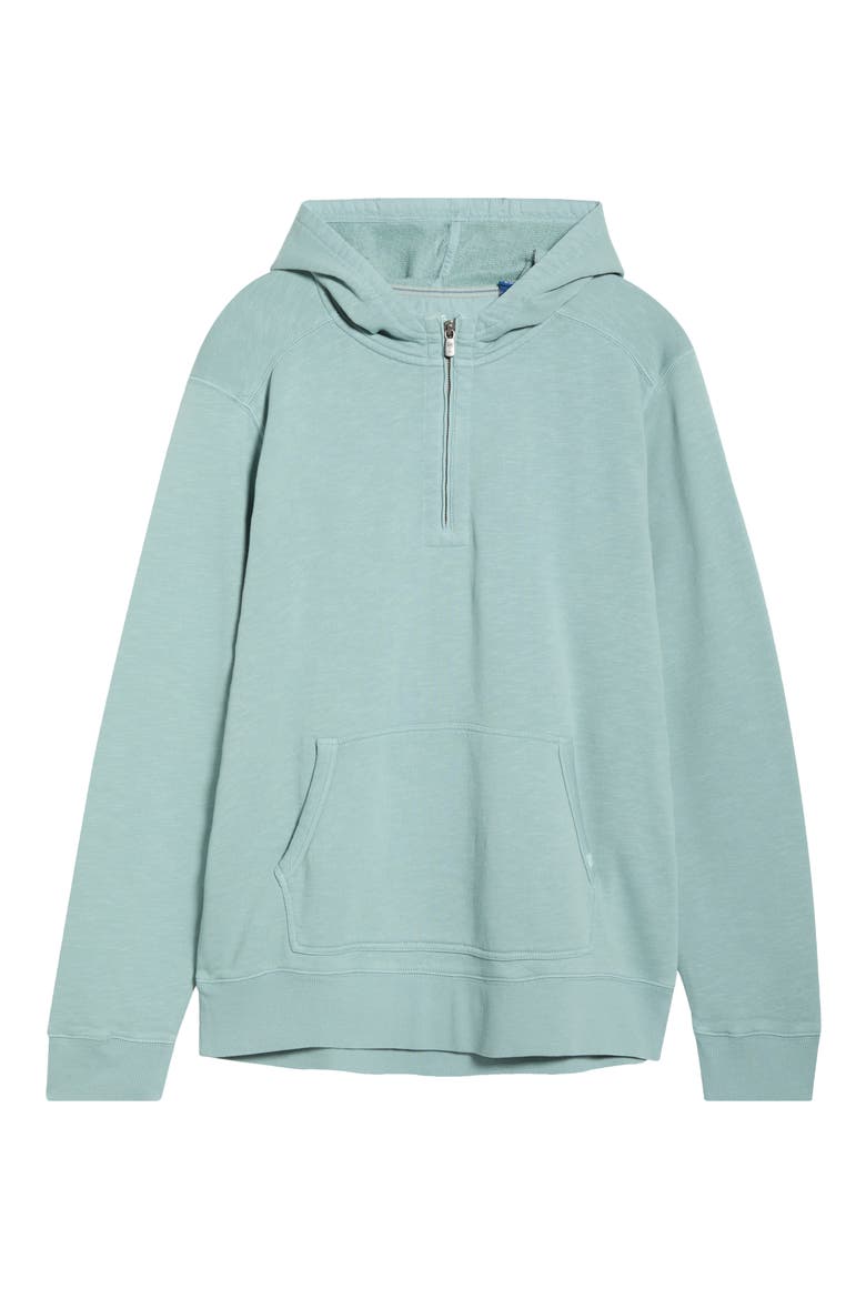 Cirrus Breeze Half Zip Hoodie, Alternate, color, DARK ALPINE