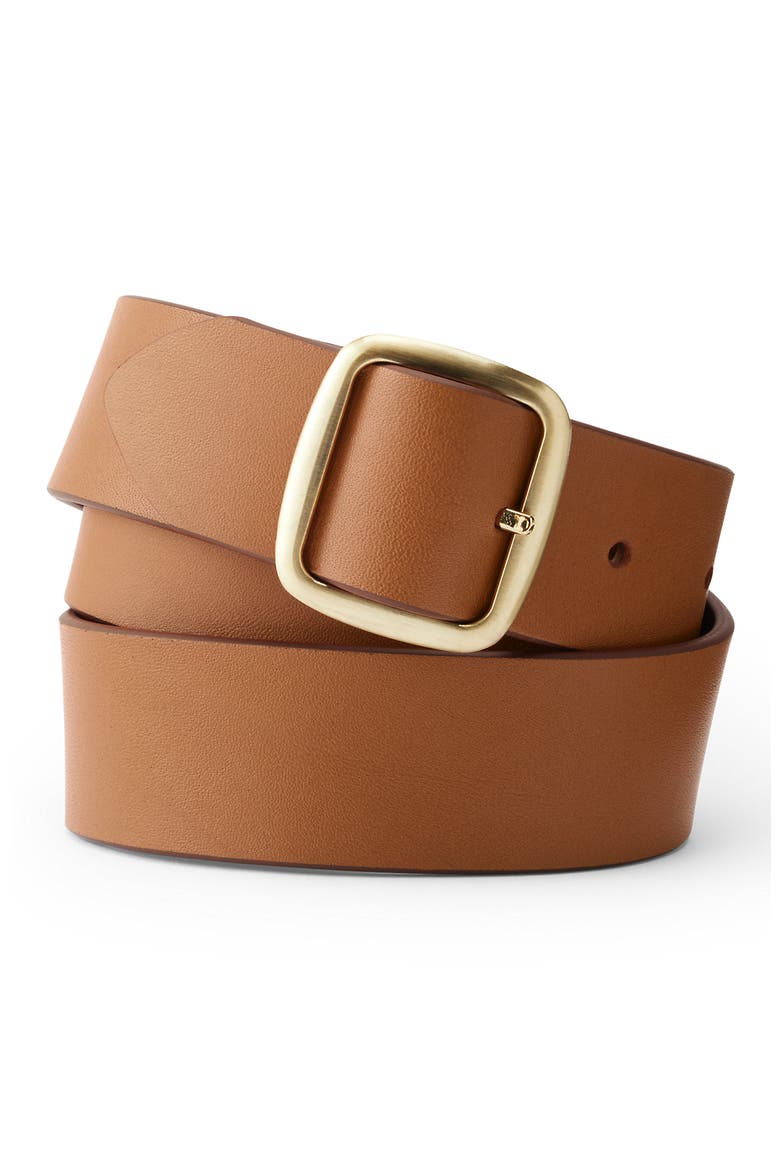 Reversible Denim Belt, Alternate, color, Brown/Cognac