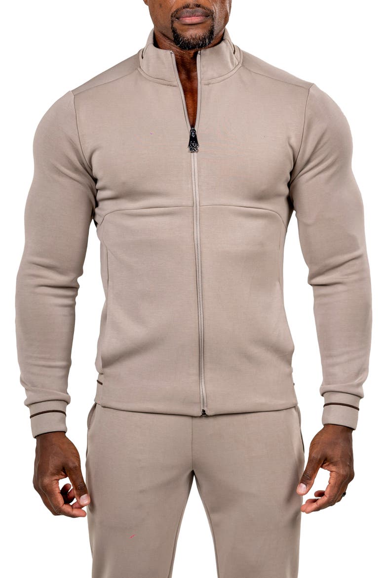 Marthyr0002 Grey Zip Sweatshirt, Main, color, GREY