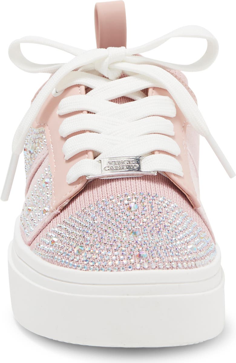 Vince Camuto Kids' Rhinestone Fashion Sneaker, Alternate, color,