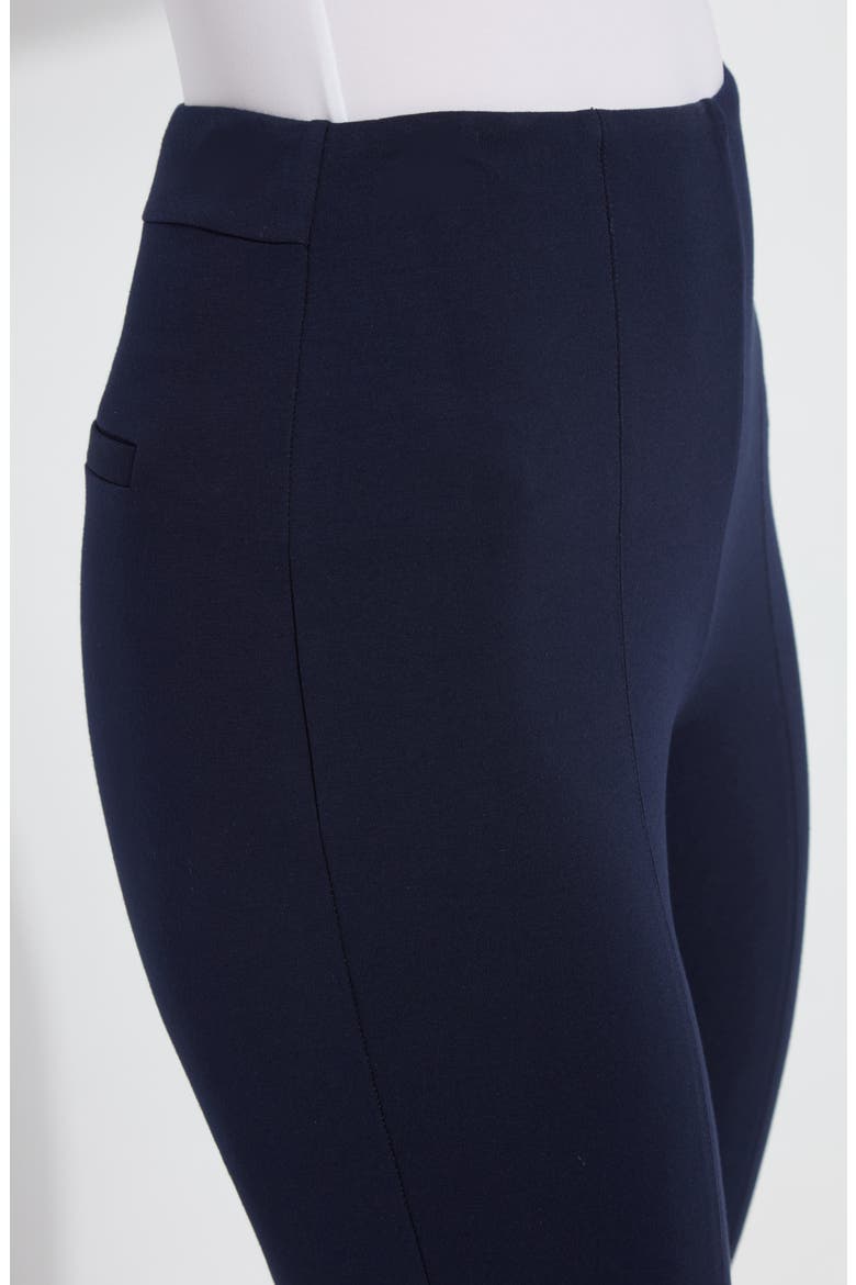 Chantae Split Ankle Kick Flare Pants, Alternate, color, TRUE NAVY