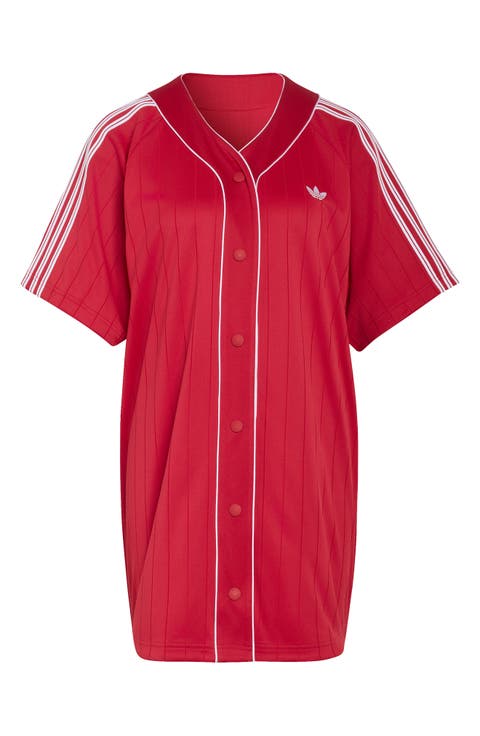 Pinstripe Baseball Minidress
