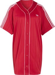 adidas Originals Pinstripe Baseball Minidress