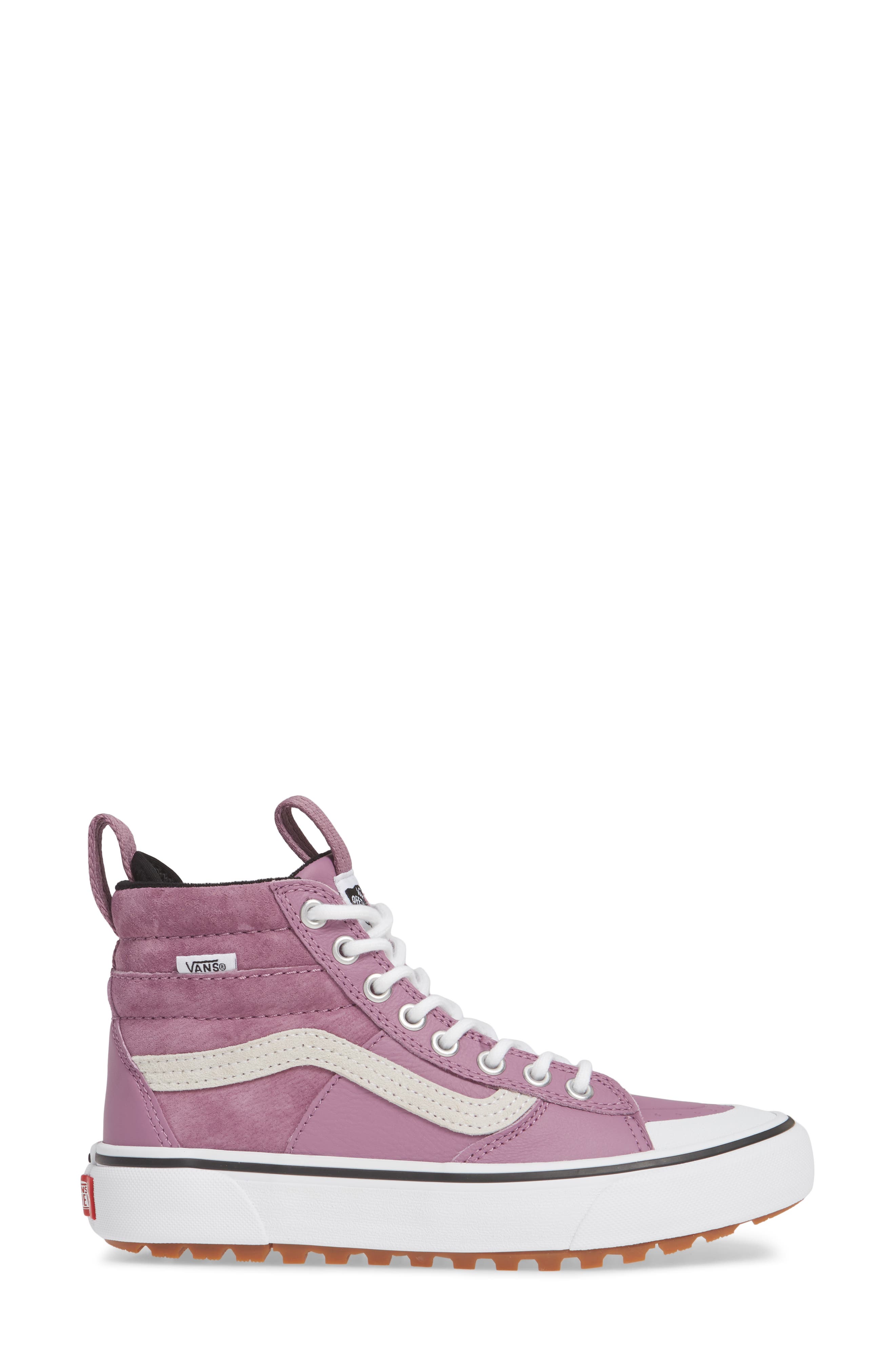 Sk8-Hi MTE 2.0 DX Water Resistant High Top Sneaker, Alternate, color, VALERIAN/ TRUE WHITE
