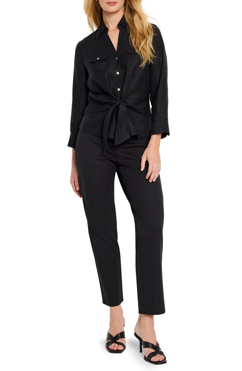 NIC+ZOE Iconic Tie Front Shirt, Alternate, color, 