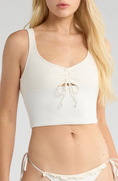 Ramona Eyelet Tankini
