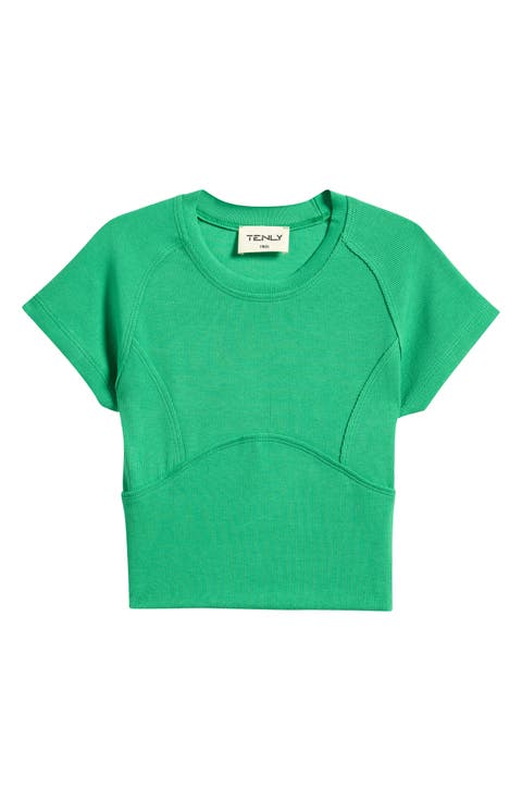 Kids' Rib Lapped Seam T-Shirt (Big Kid)