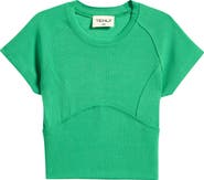TENLY Kids' Rib Lapped Seam T-Shirt