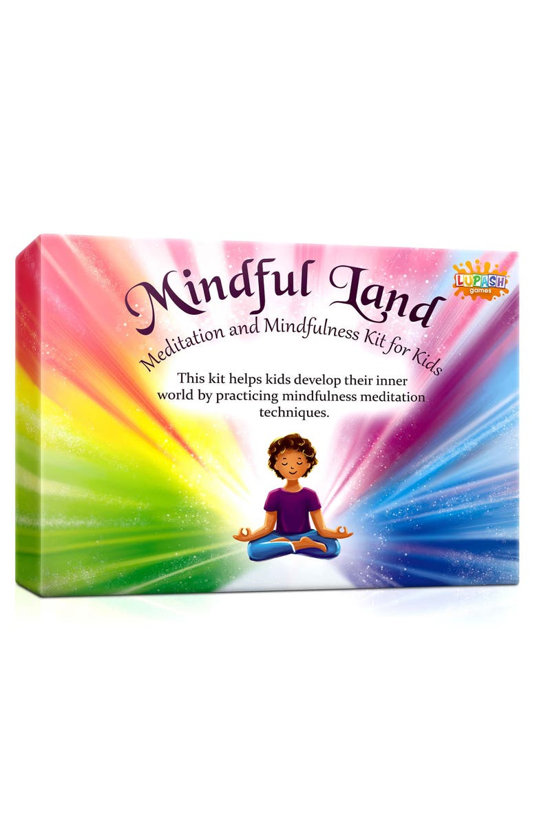 Lupash Games Mindful Land Kids Meditation & Mindfulness Kit, Main, color, 