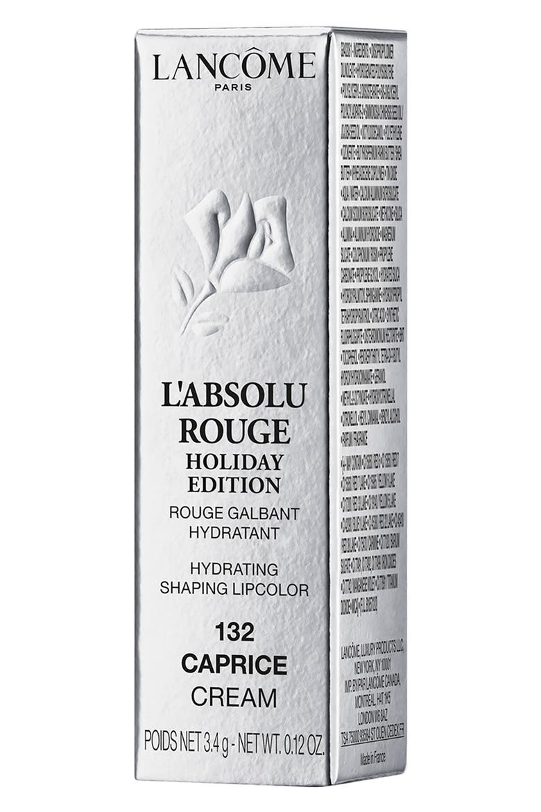 L'Abosolu Rouge Holiday Edition Lipstick (Limited Edition), Alternate, color, 132 CAPRICE