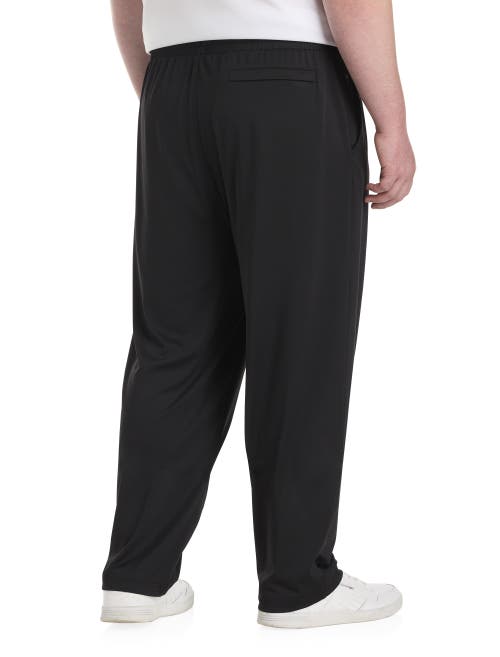Reebok Big & Tall Performance Athletic-fit Sweatpants In Black