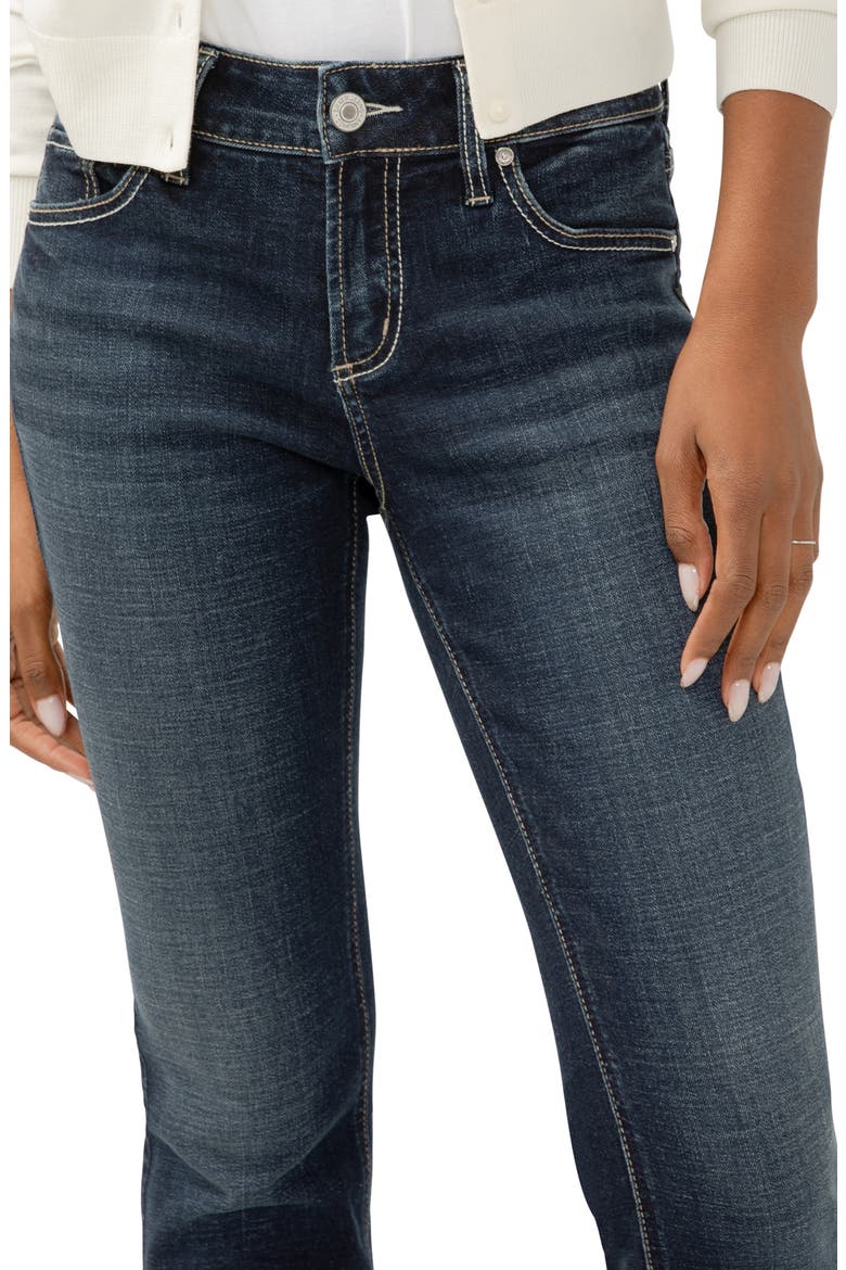 Elyse Mid Rise Slim Bootcut Jeans, Alternate, color, TEMPO