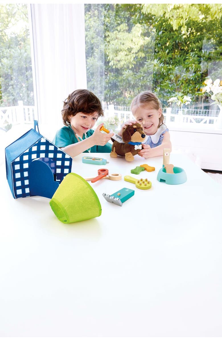 Hape Puppy Care Clinic Vet Play Set, Alternate, color, 
