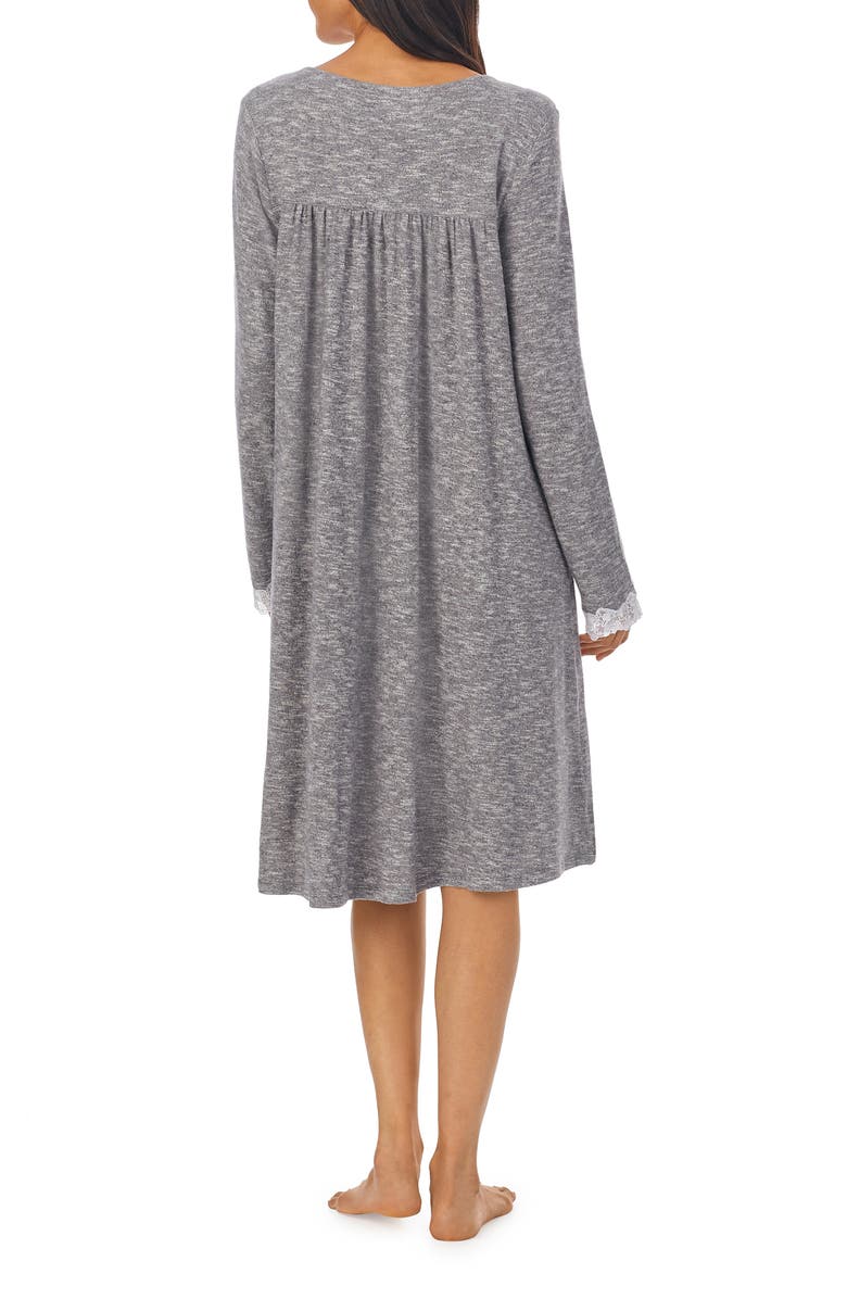 Eileen West Long Sleeve Jersey Nightgown, Alternate, color, 