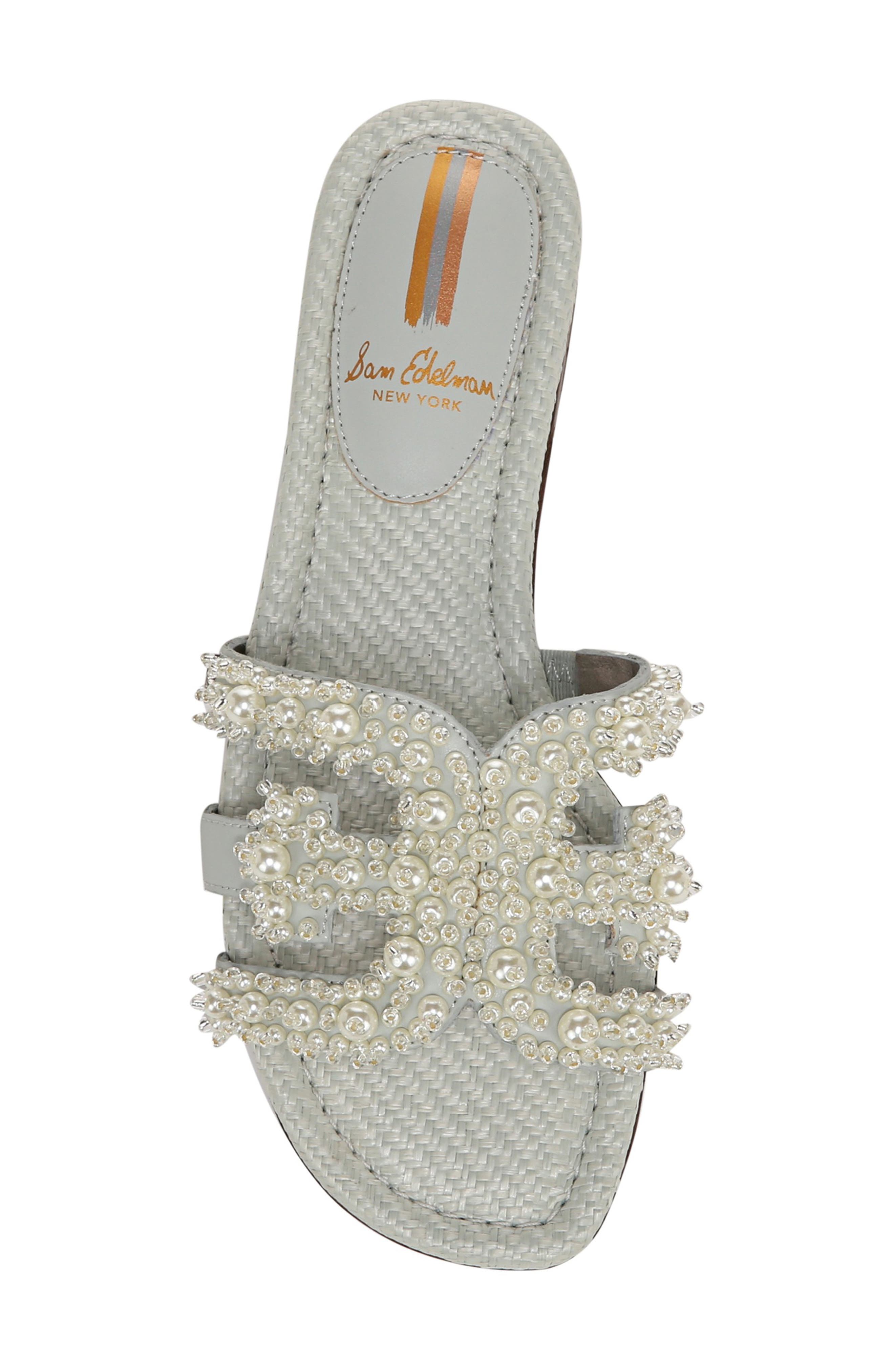 Bay Perla Slide Sandal, Alternate, color, DUSTY SAGE