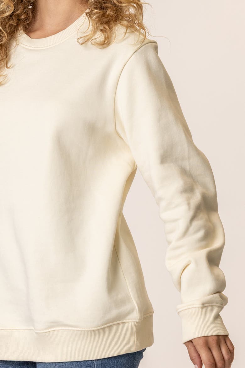 Organic Cotton Sweatshirts, Alternate, color, Natural