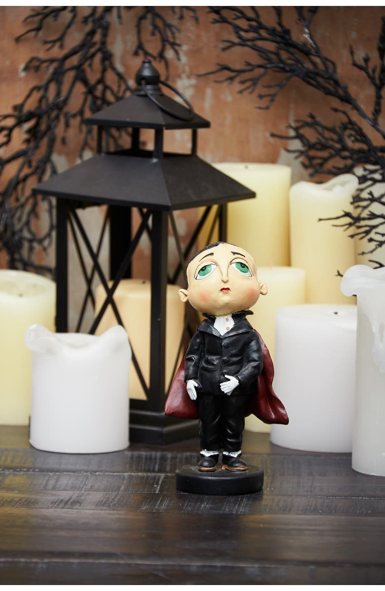 Gallerie II Norbert Vampire Decorative Halloween Figurine, Alternate, color, Black