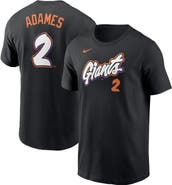 Nike Men's Nike Willy Adames Black San Francisco Giants 2025 City Connect Fuse Name & Number T-Shirt