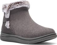 Clarks® Breeze Faux Fur Ankle Boot