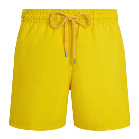 Men's Solid Swim Trunks