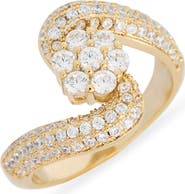 NORDSTROM RACK Cubic Zirconia Twisted Ring