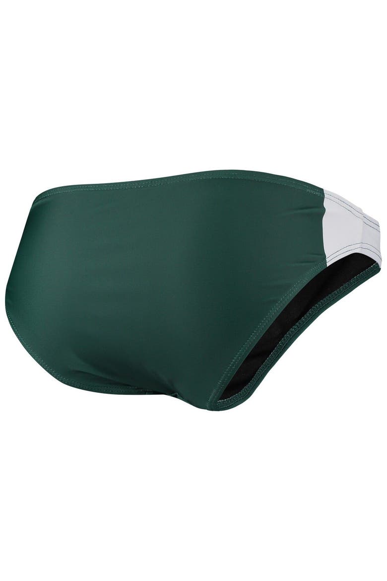 Women's FOCO Green Michigan State Spartans Wordmark Bikini Bottom, Alternate, color, Green