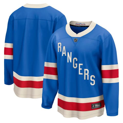 Men's Fanatics  Blue New York Rangers Centennial Breakaway Jersey