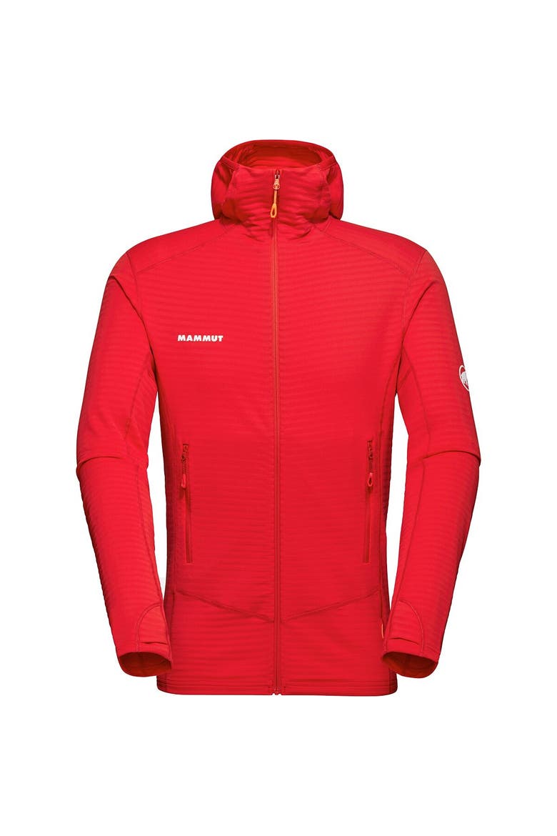 Taiss Light Ml Hooded Jacket - Men's, Alternate, color, Mammut Red