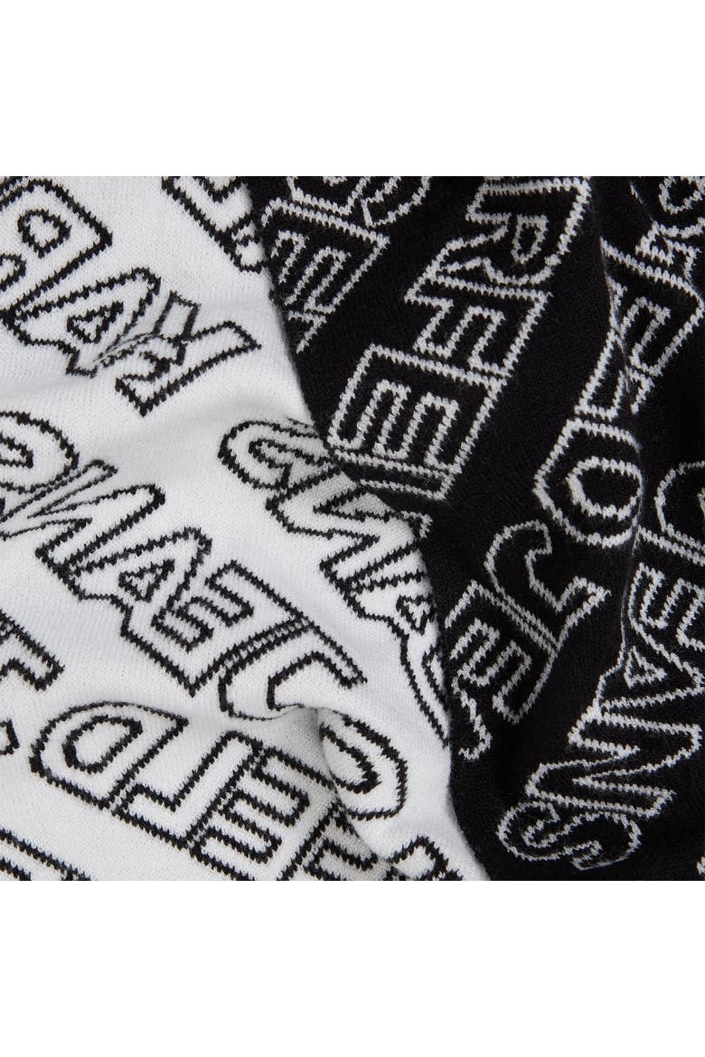 Men's Monogram Scarf & Beanie Gift Set, Alternate, color, Black