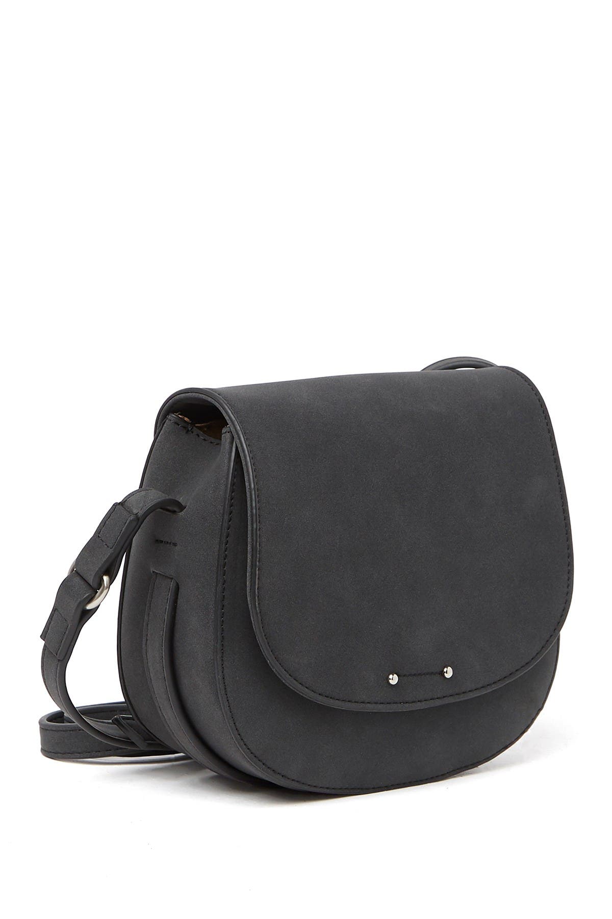 CO LAB Sueded Halfmoon Crossbody Bag, Alternate, color, 