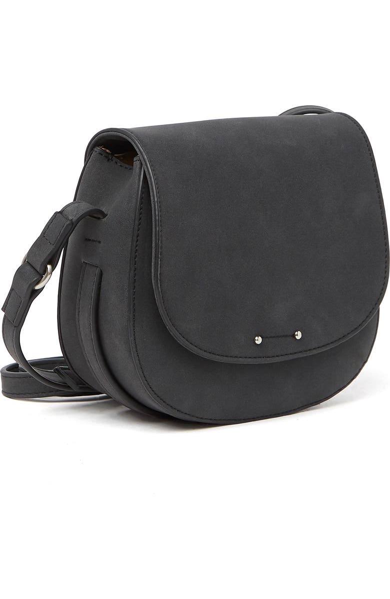 CO LAB Sueded Halfmoon Crossbody Bag, Alternate, color,