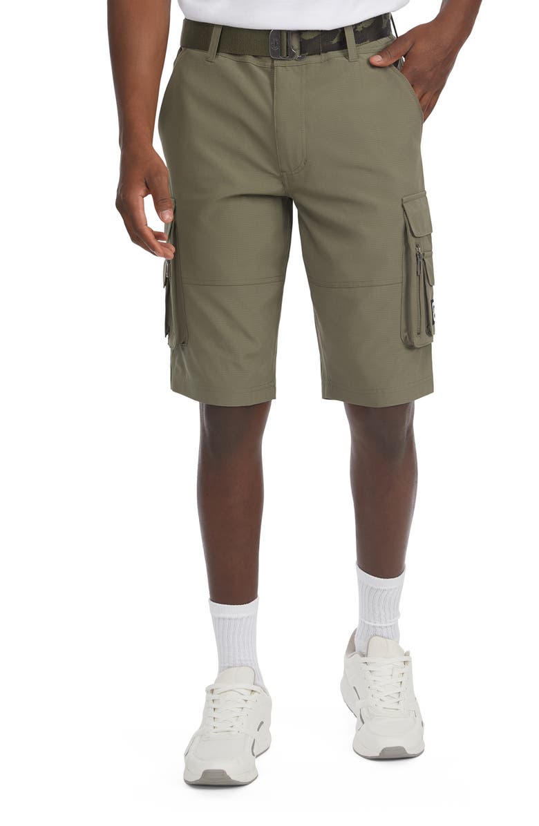 Ecko Unltd. Fill Em' Up Cargo Short, Main, color, Olive