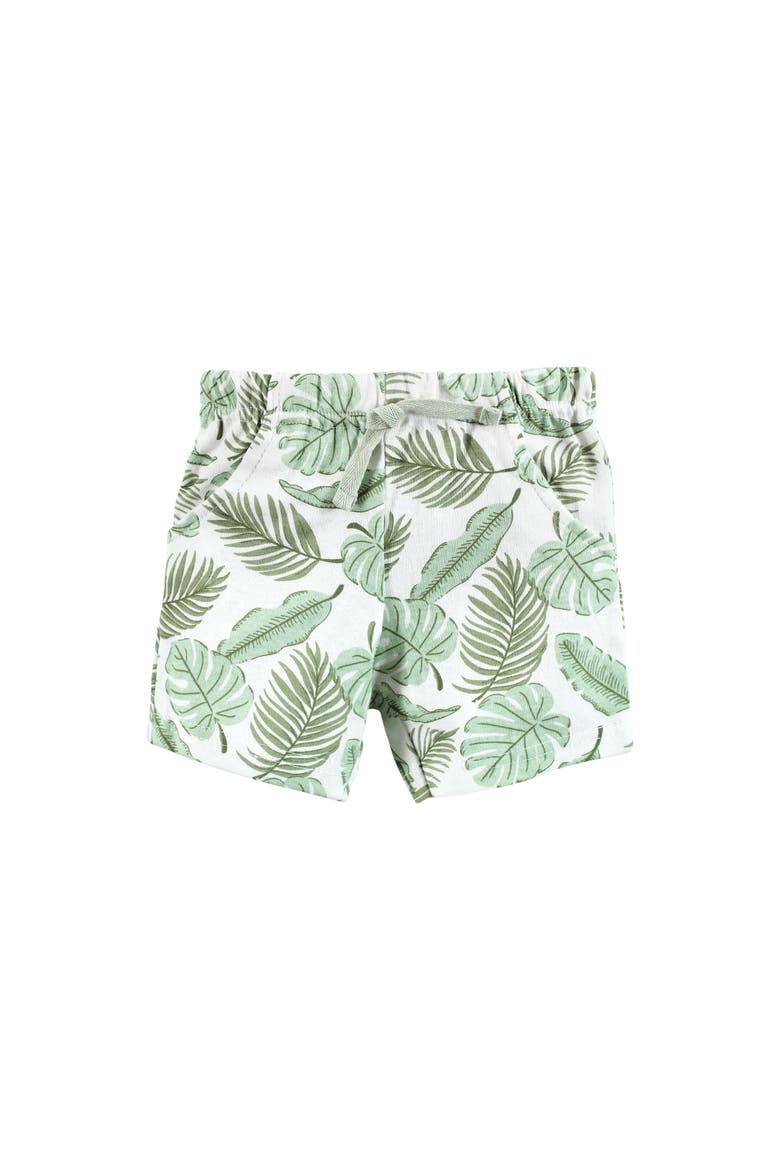Little Gent's Soft Cotton Bodysuit, Shorts & Footwear 3pk (baby), Alternate, color, Vacay