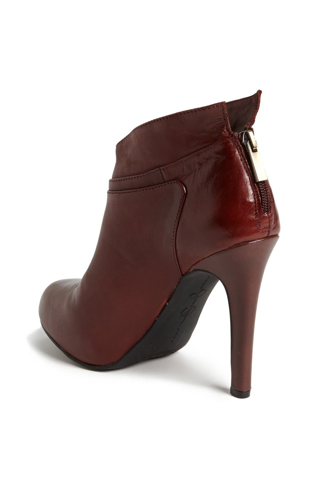 'Aggie' Boot, Alternate, color, WINE
