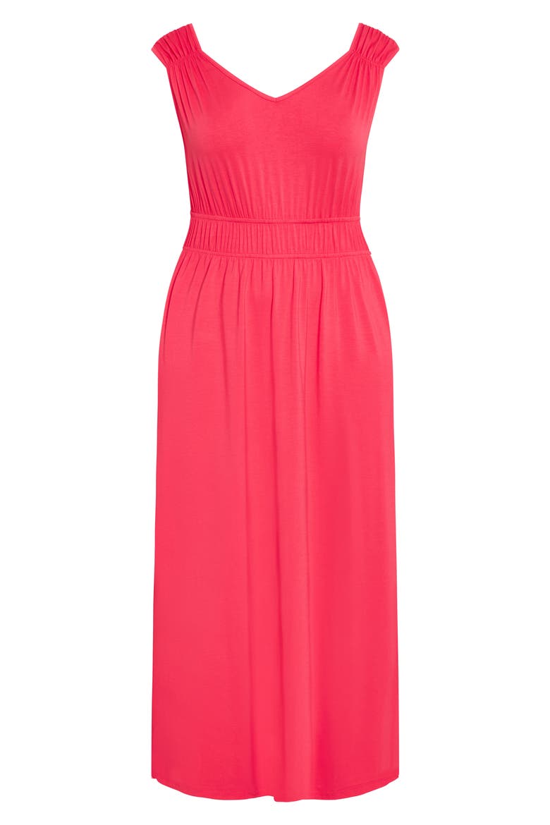 Lani Maxi Dress, Alternate, color, WATERMELON