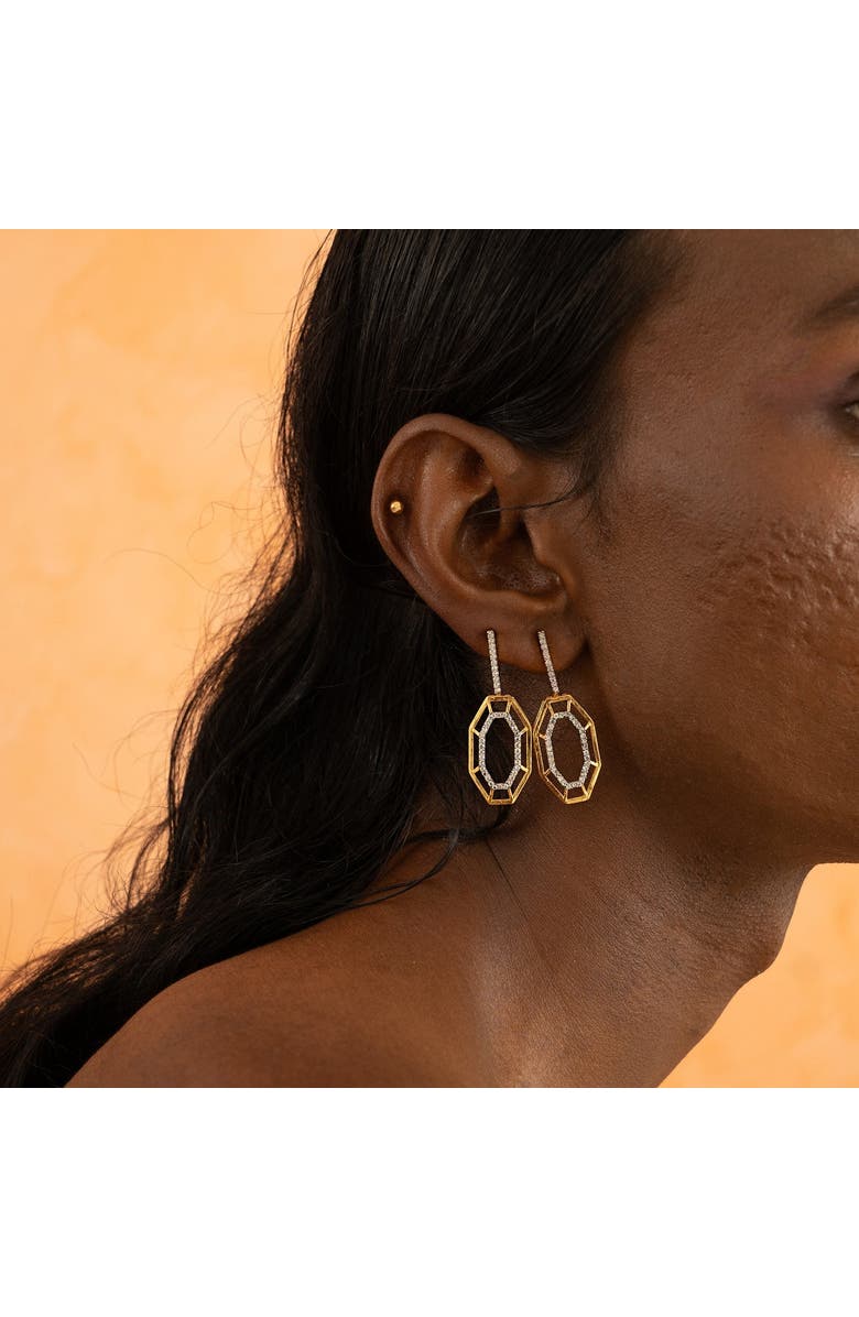 Dhwani Bhansal SYRA EARRINGS, Alternate, color, Gold Plated