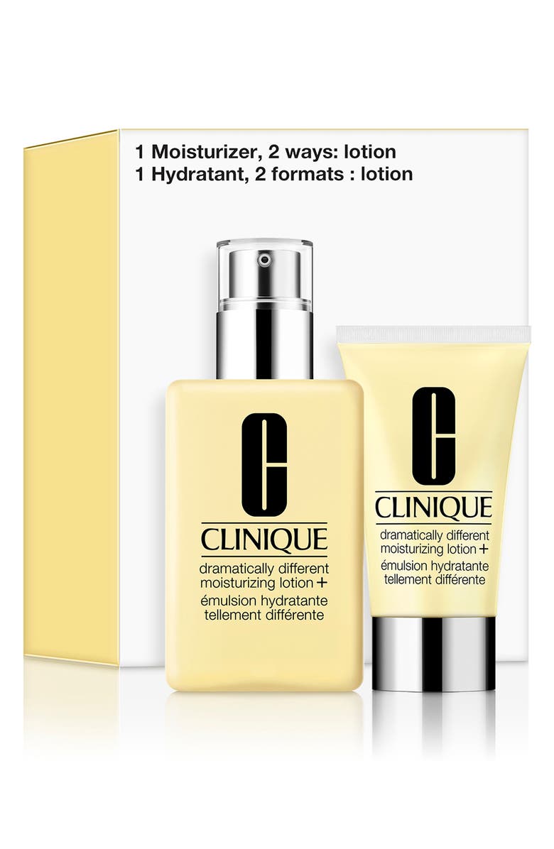 Clinique 1 Moisturizer, 2 Ways: Lotion Set $62 Value, Main, color, 