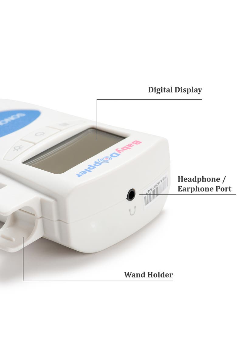 DAGAMMA Sonoline B Fetal Doppler - Pink, Alternate, color,