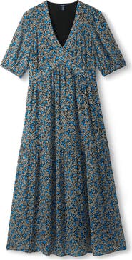 Hatley Willow Mini Vines Tiered Dress