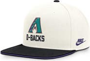 Nike Men's Nike Cream/Black Arizona Diamondbacks Cooperstown Pro Dri-FIT Snapback Hat