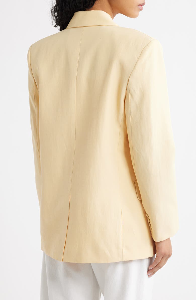 MANGO Americana Martini Jacket, Alternate, color, Yellow