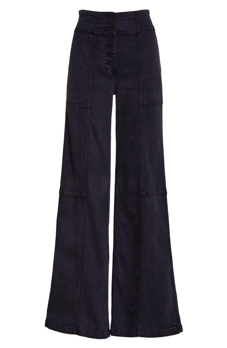 Ulla Johnson Greer Wide Leg Jeans, Alternate, color,