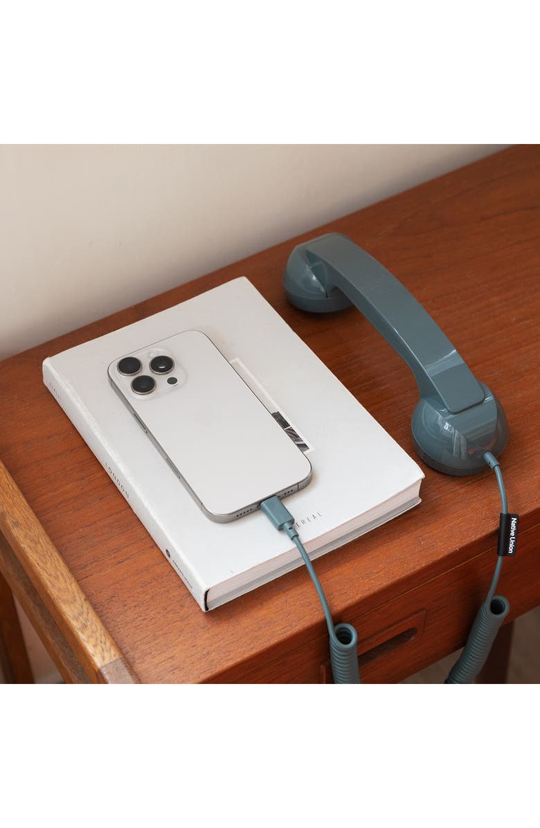 Native Union Pop Phone, Alternate, color, Slate Green