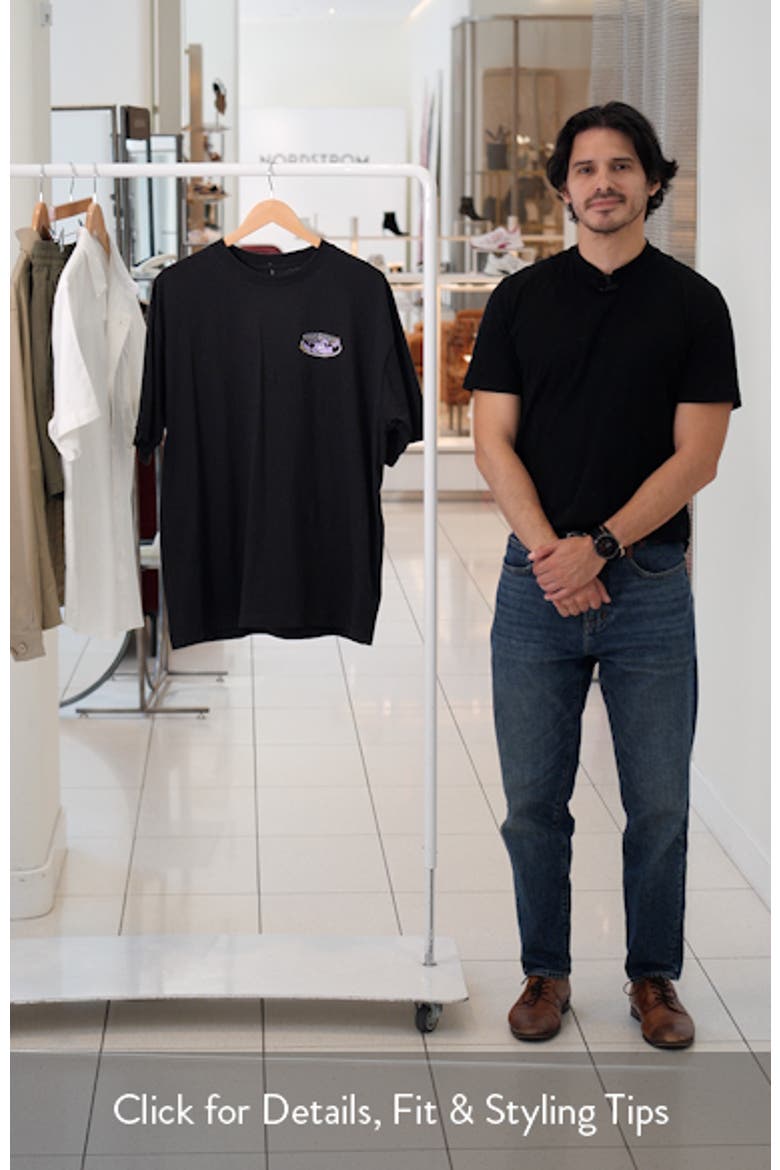 Downside Cotton Graphic T-Shirt video