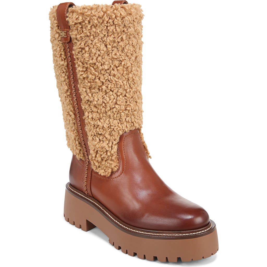 Sam Edelman Elfie Faux Shearling Platform Boot